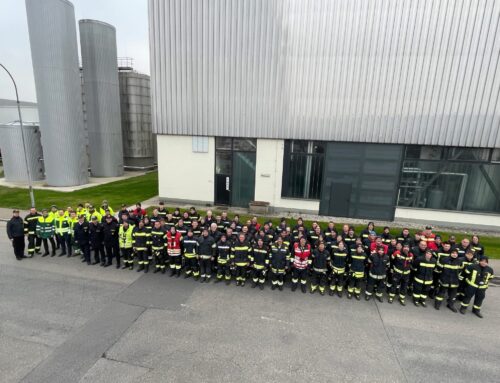 Unterabschnitts-Großübung in der Brauerei Wieselburg