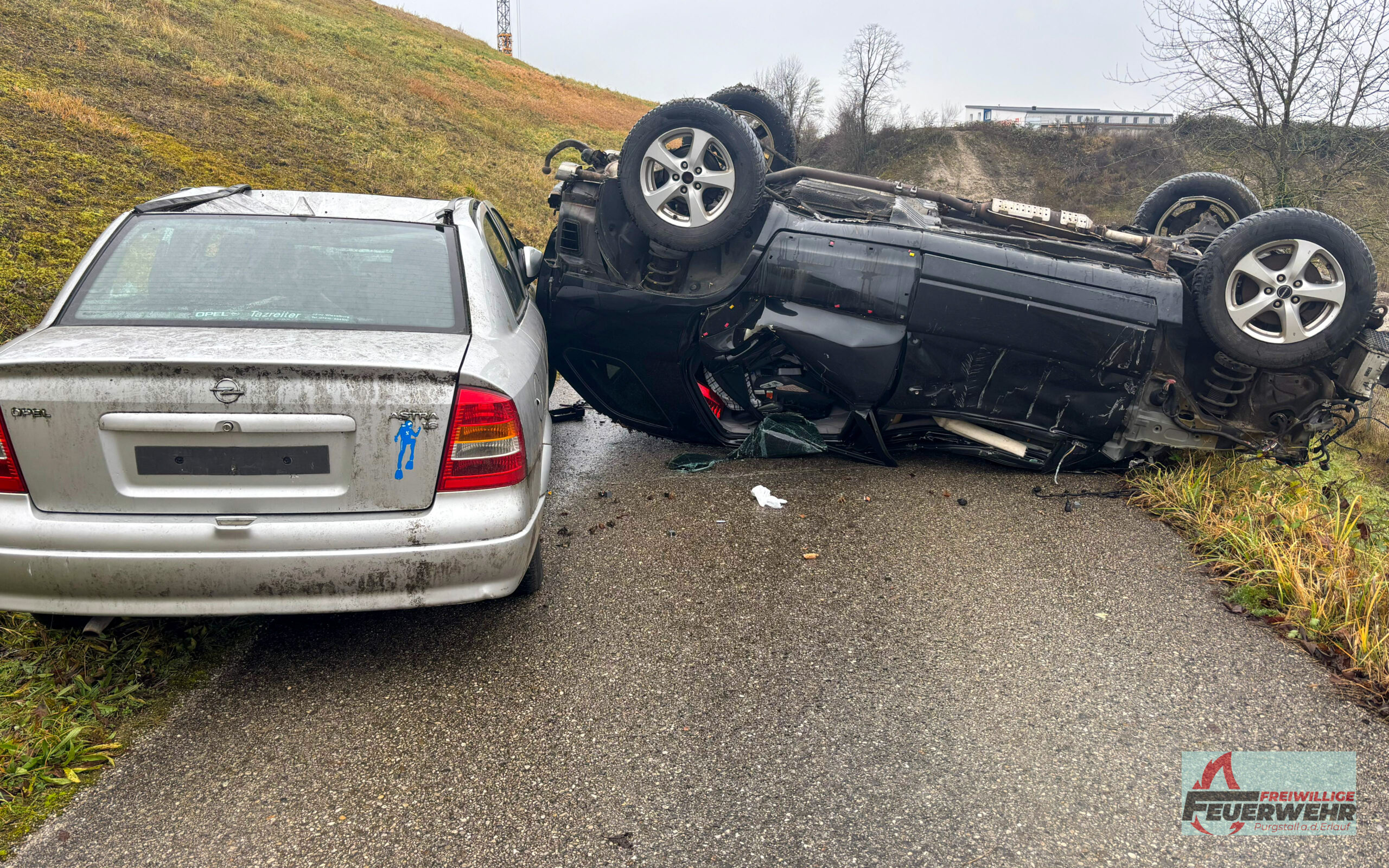 Einsatzübung: Verkehrsunfall mit Menschenrettung