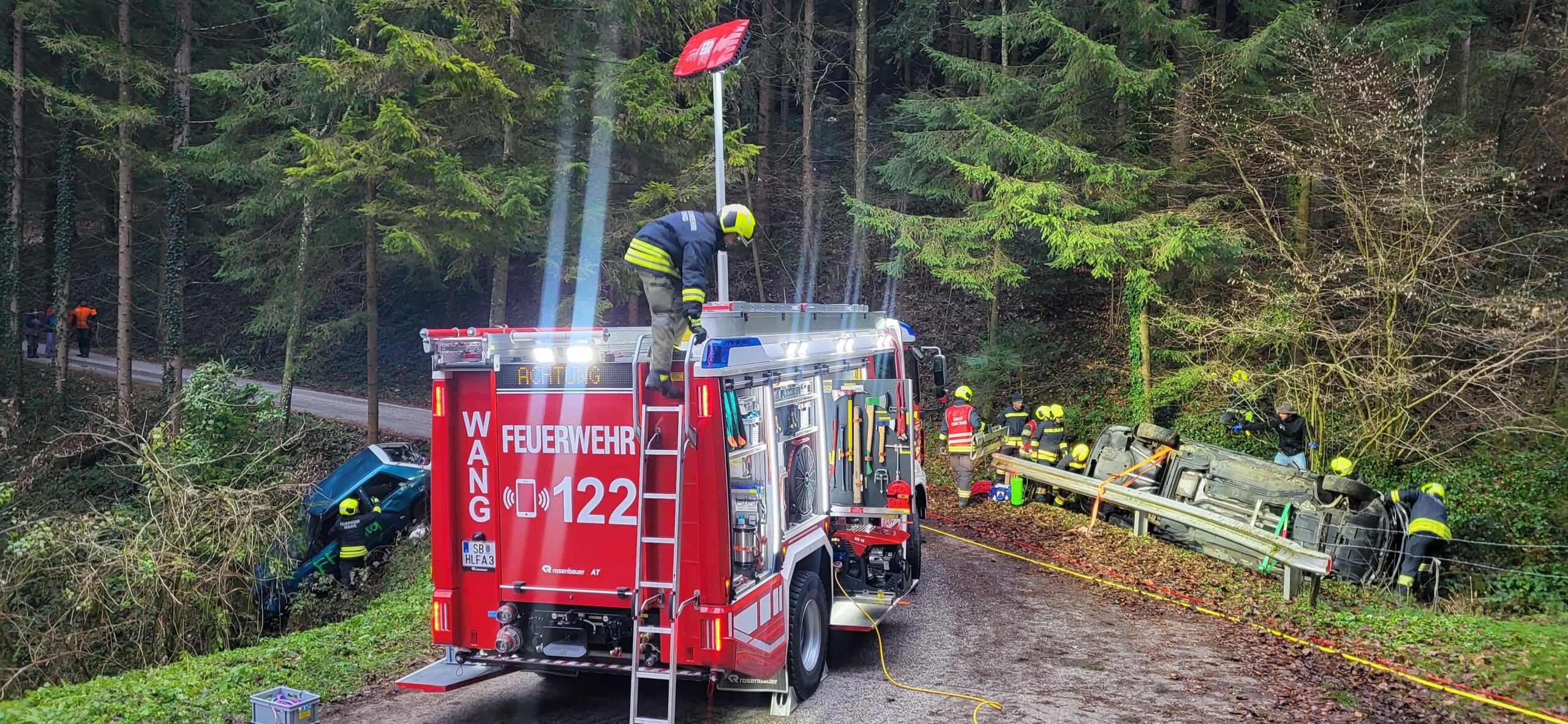 Komplexer Vekehrsunfall als Abschlussübung 2025