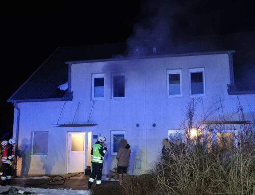 Zimmerbrand in Zarnsdorf