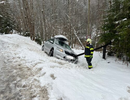 Einsatzbericht Fahrzeugbergung Hinterleiten L6174