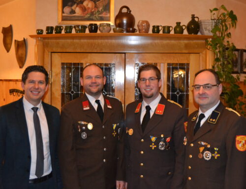 Jahreshauptversammlung und Wahlen der freiwilligen Feuerwehr Gresten-Land