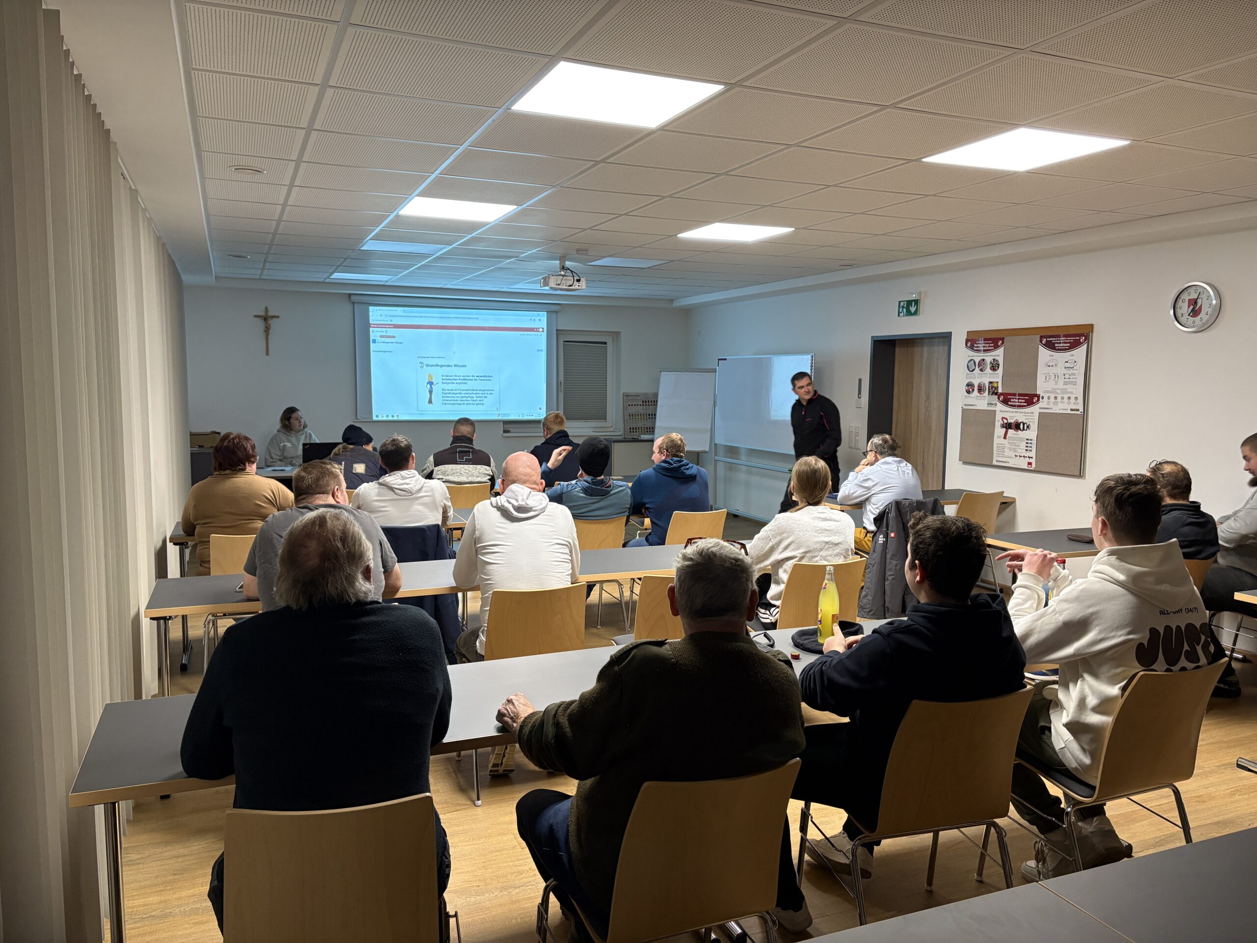 Winterschulung im Feuerwehrhaus