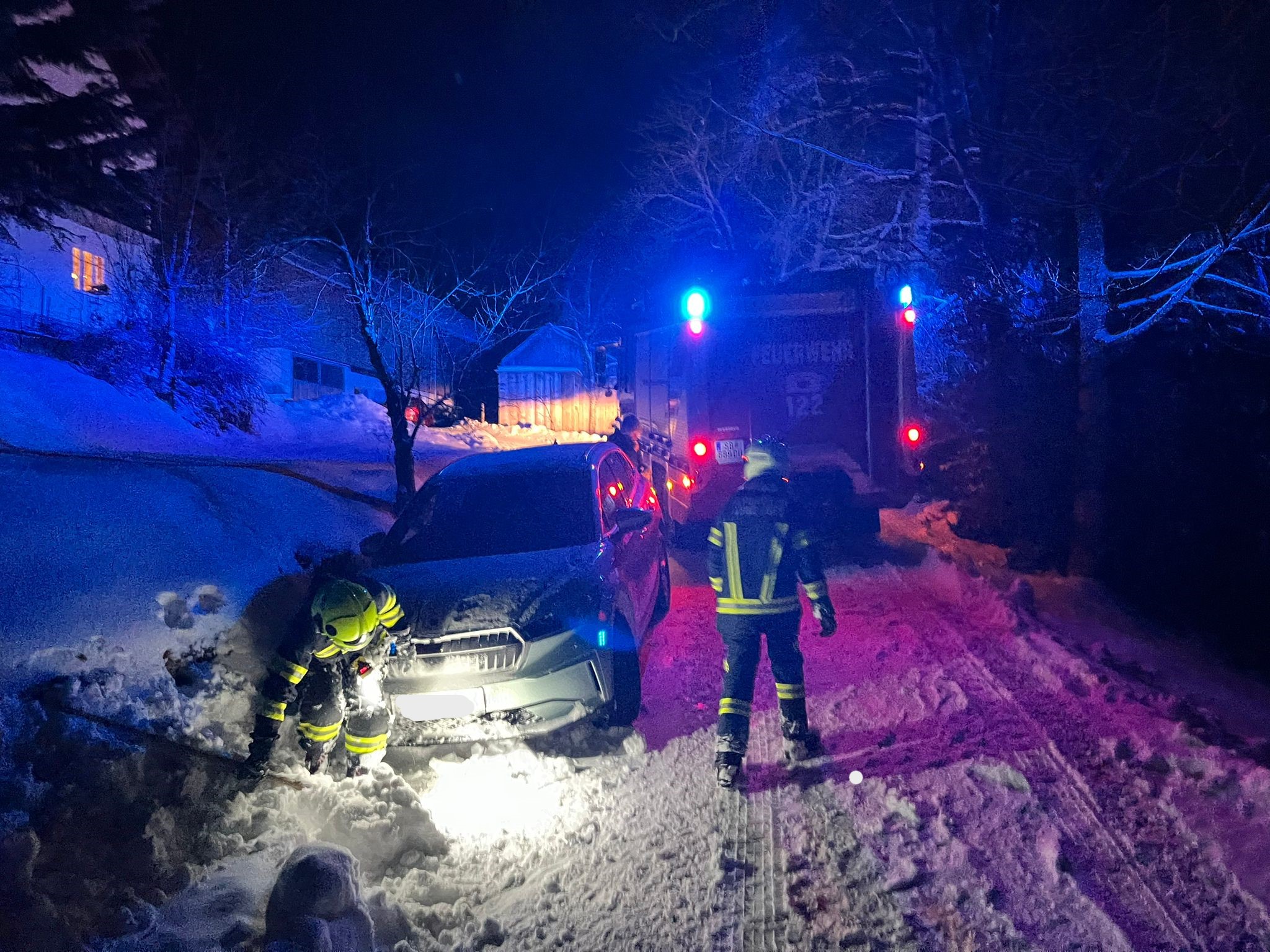 Einsatzbericht T1 Fahrzeugbergung