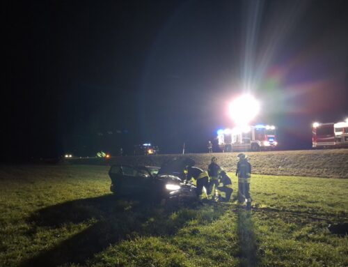 Verkehrsunfall auf der L96 in Wang