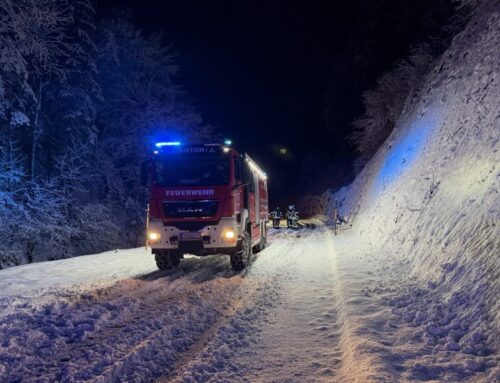 Steinschlag und LKW Bergung in St.Anton