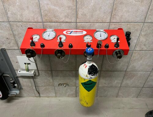 Atemluftkompressors des Abschnittes Ötscher–Hochkar