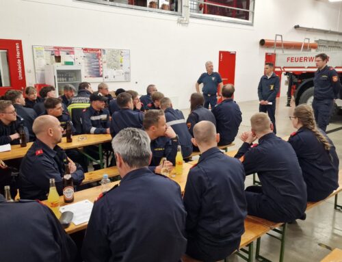 Unterabschnittsfunkübung in Steinakirchen/Forst