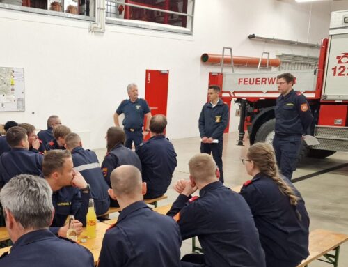 Unterabschnittsfunkübung in Steinakirchen/Forst