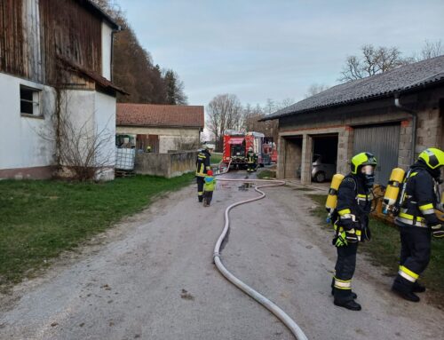 Brand samt Menschenrettung – Übung Gruppe 4