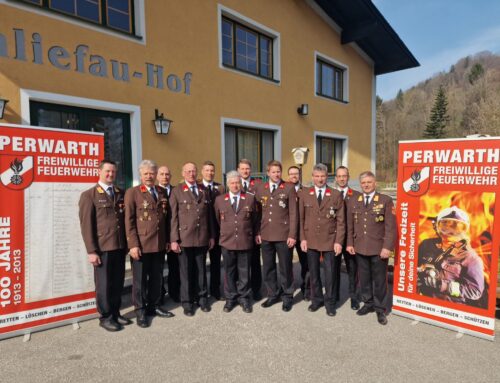 Ehrungen und Auszeichnungen beim Abschnittsfeuerwehrtag für Steinakirchner Florianis