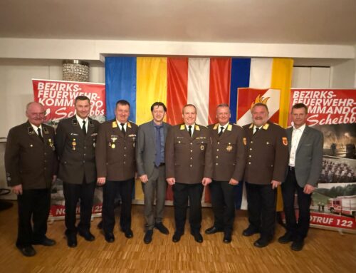 Feierliche Angelobung der neu gewählten Feuerwehrfunktionäre im Bezirk Scheibbs