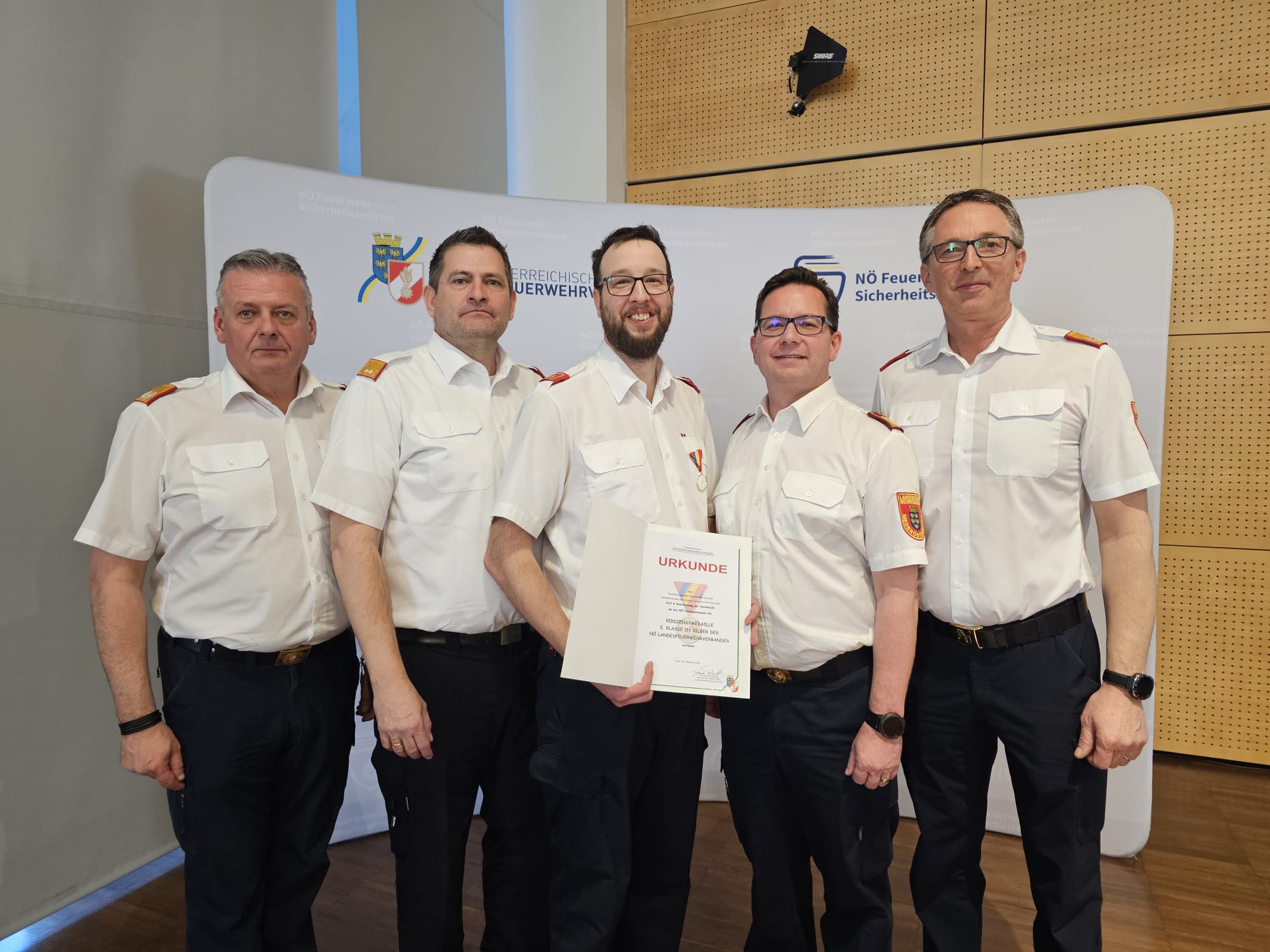 Hohe Auszeichnung für HBI Bernhard Matzenberger