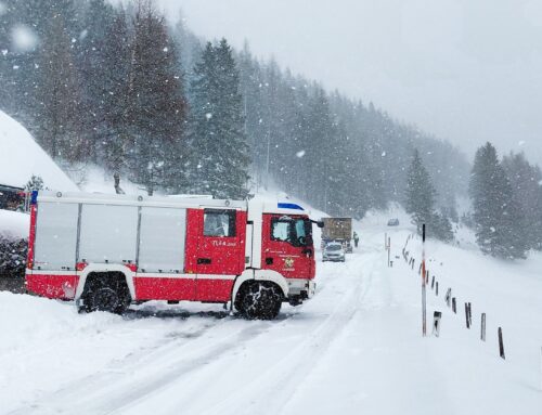 Blockierte Zellerainstraße