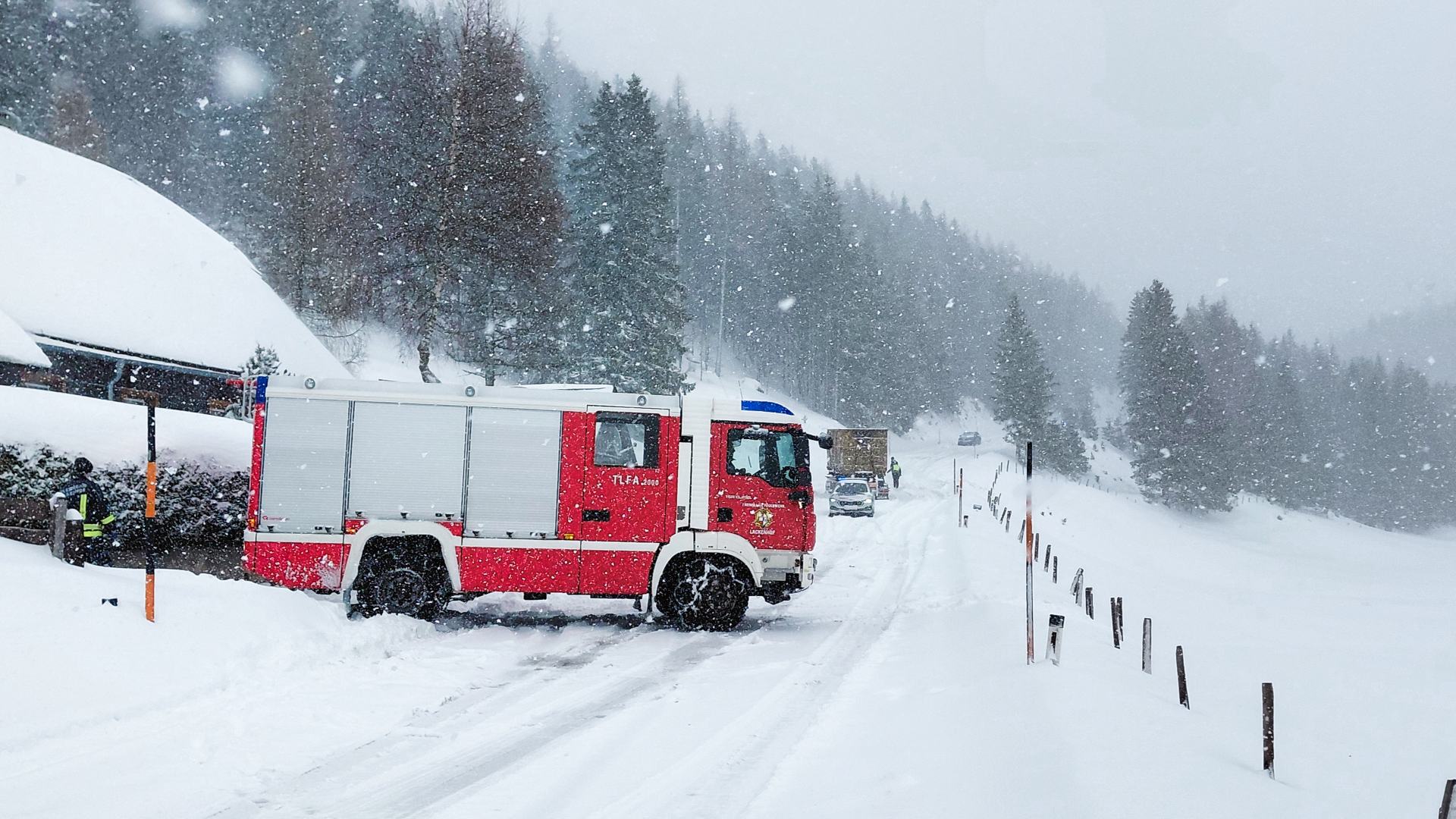 Blockierte Zellerainstraße