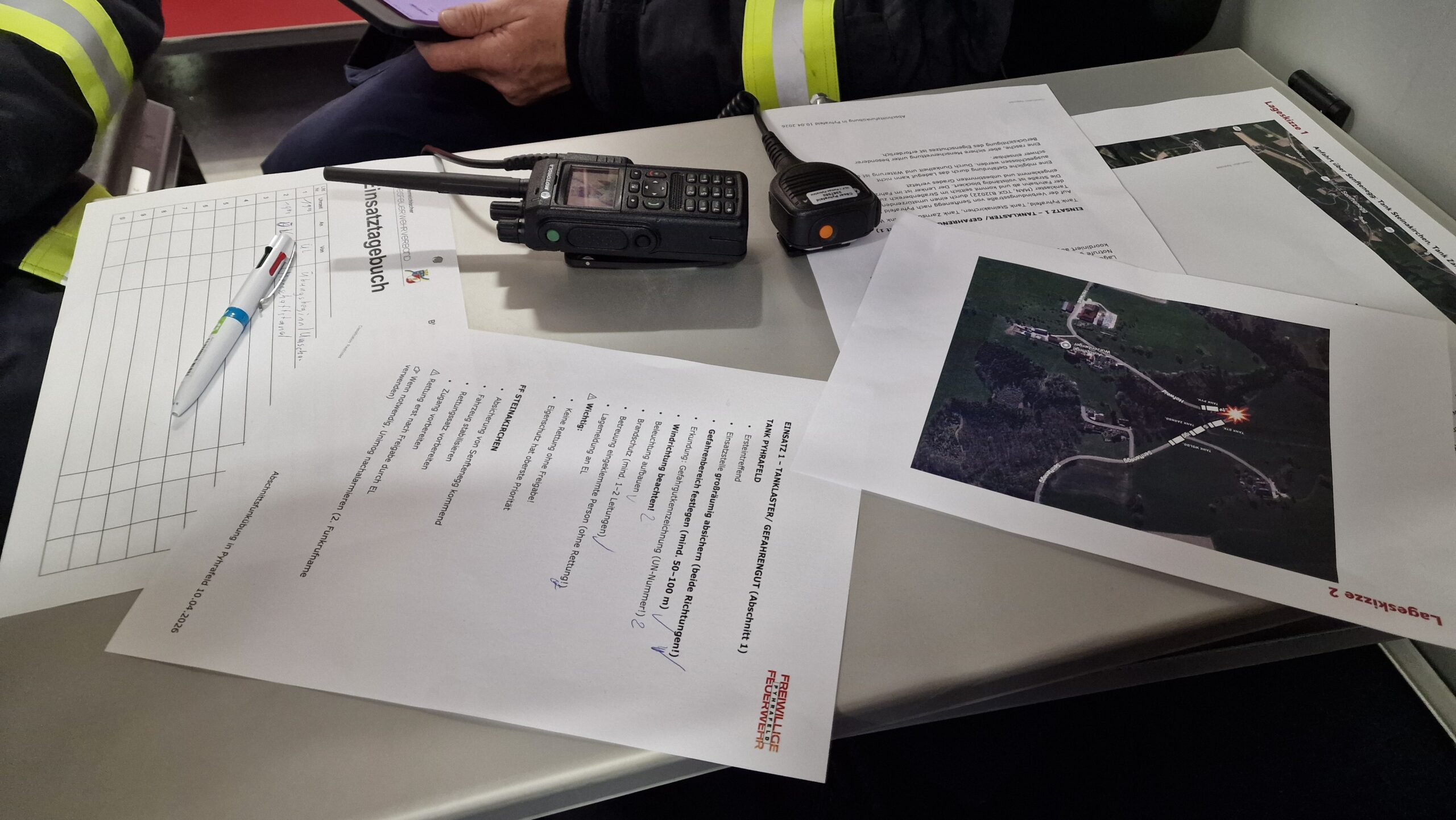 Abschnittsfunkübung im Kleinen Erlauftal erfolgreich durchgeführt