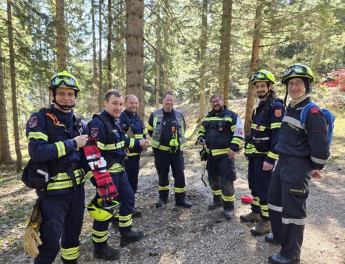 Zugsübung Sonderdienst Wald- und Flurbrandbekämpfung am 25.04.2026 in Göstling