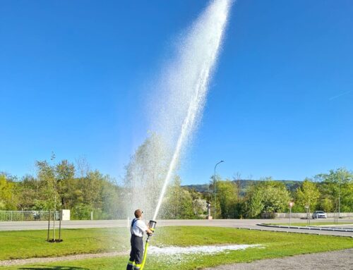 Schaumige Maschinistenübung