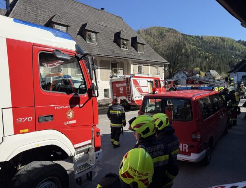 Abschnitt-Atemschutzübung in Göstling/Ybbs