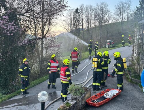 Gemeinsame Übung mit der FF Brettl