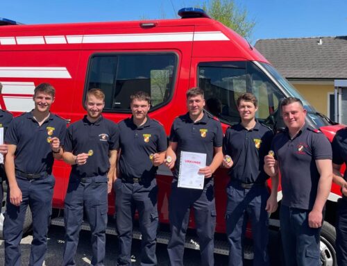 Ausbildungsprüfung Atemschutz erfolgreich absolviert