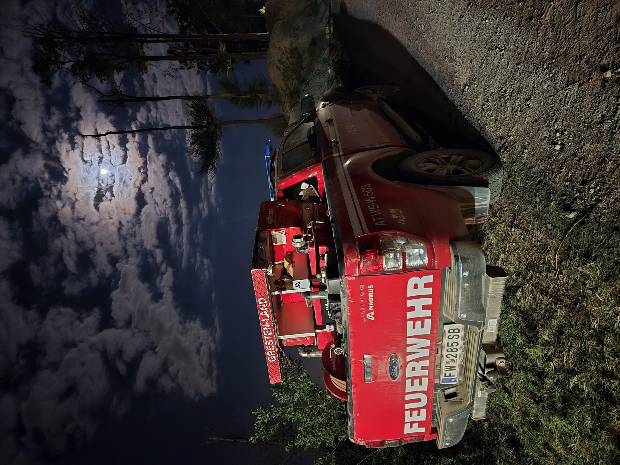 Waldbrand Einsatz in der Steiermark