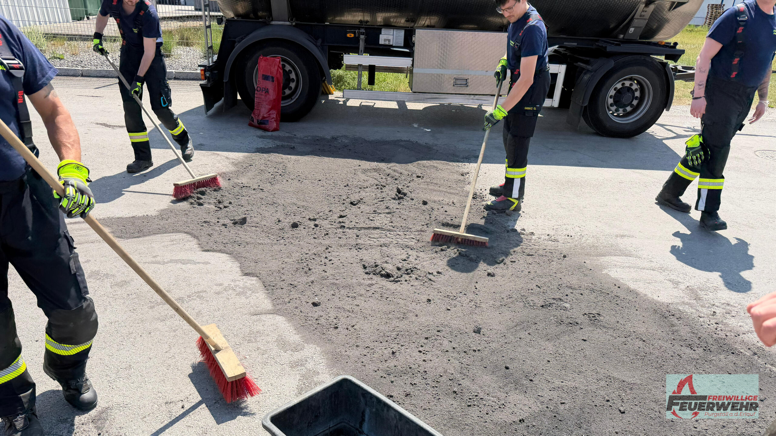 Schadstoffeinsatz für die Feuerwehr Purgstall