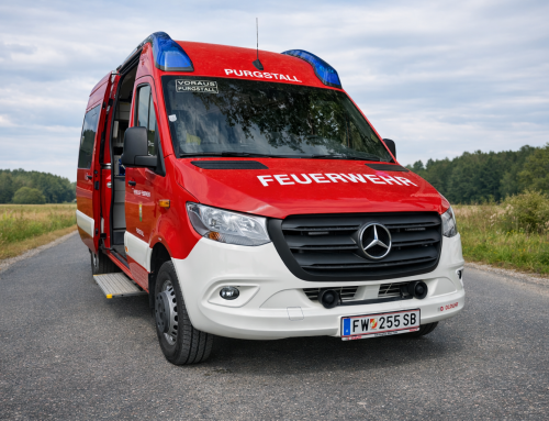 Nottüröffnung während Festbetrieb in Purgstall
