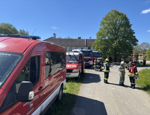 B2 Gebäudebrand