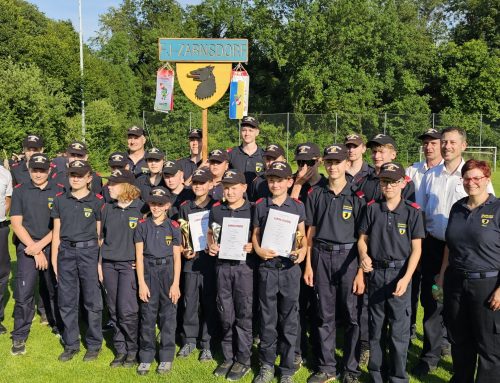 Feuerwehrjugend Zarnsdorf erfolgreich beim Bezirksfeuerwehrjugendbewerb