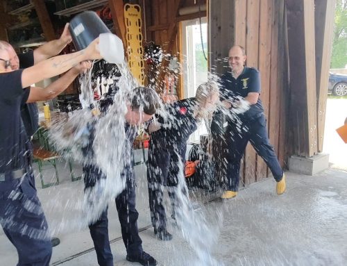 Unser Kommandant absolviert WD20-Prüfung