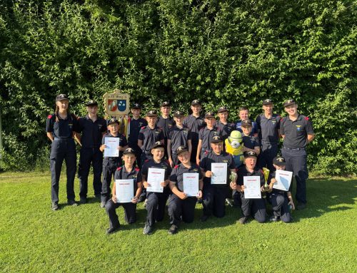 Bezirkssieg für die Feuerwehrjugend Wang
