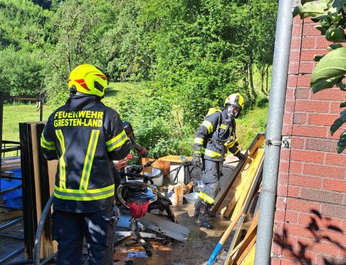 Rauchentwicklung in Kellerraum