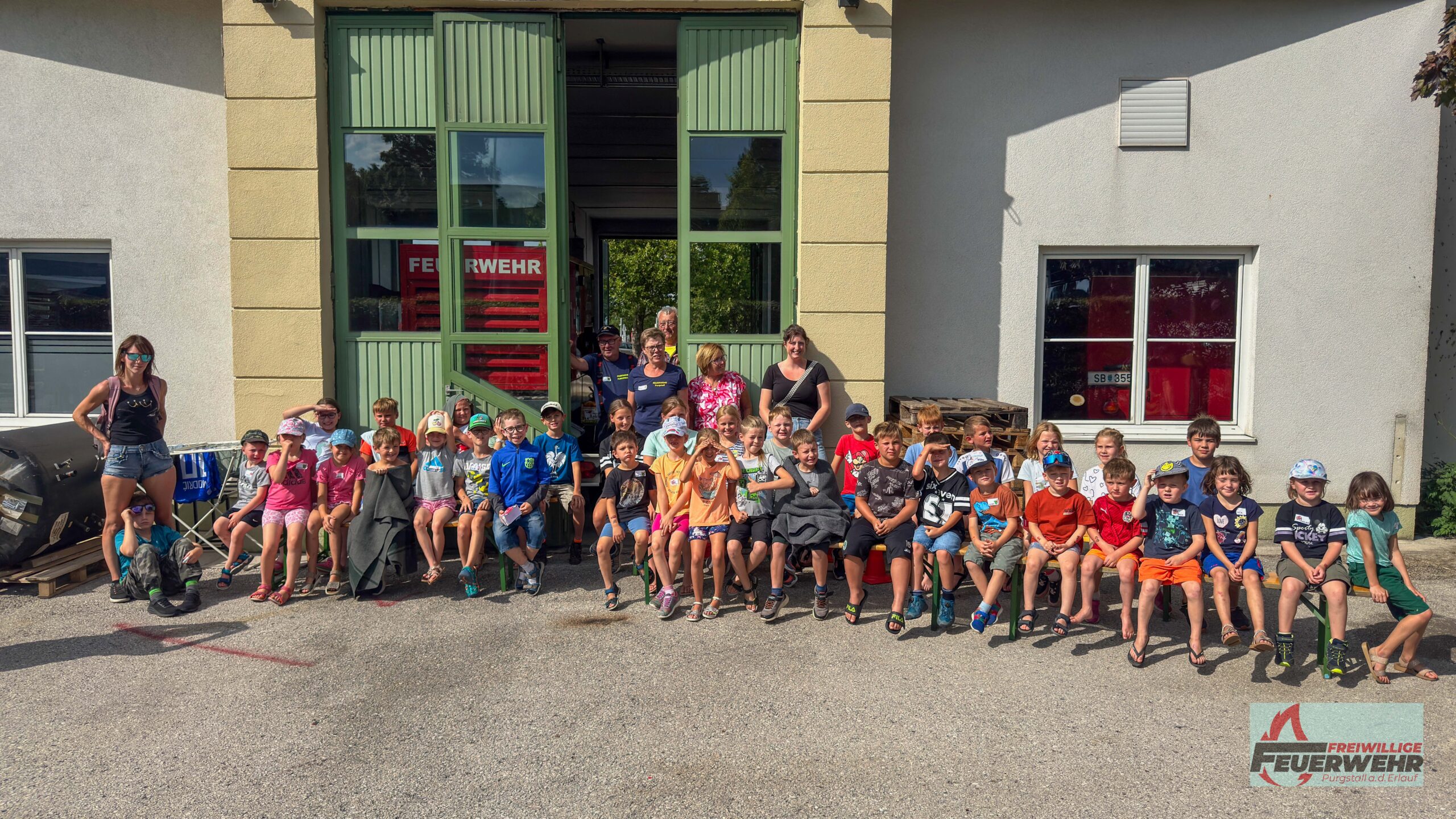 Gelungener Ferienspieltag bei der Feuerwehr Purgstall