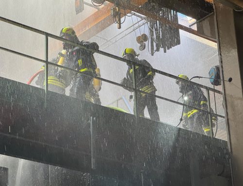 Brand in holzverarbeitendem Betrieb: Sieben Feuerwehren standen in Zarnsdorf im Großeinsatz
