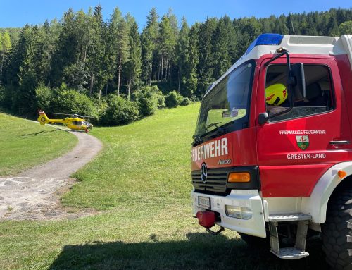 Medizinischer Notfall während landwirtschaftlicher Arbeit