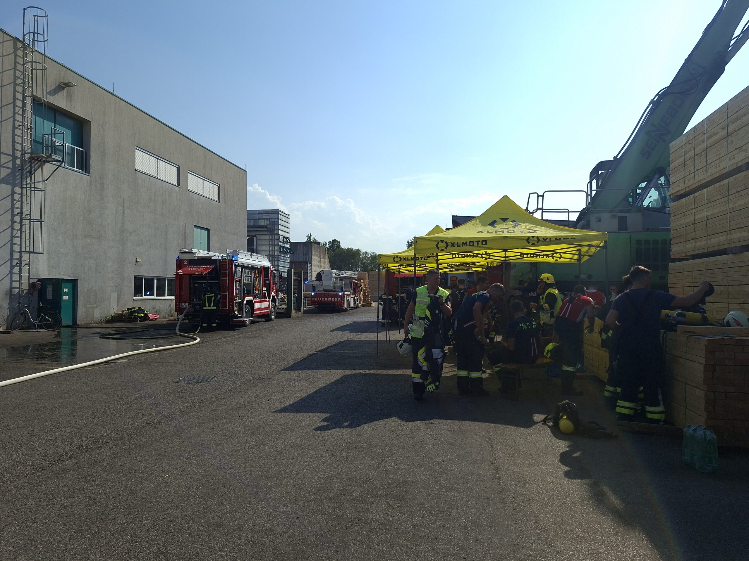 B3- Brand in Holzverarbeitungsbetrieb