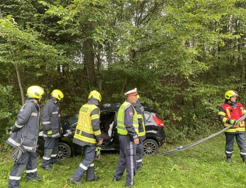 Verkehrsunfall auf der B22