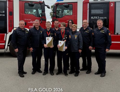FJ Reinsberg erfolgreich beim Feuerwehrjugendleistungsabzeichen in Gold