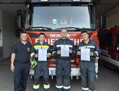 Drei neue Truppmänner für die FF Reinsberg!
