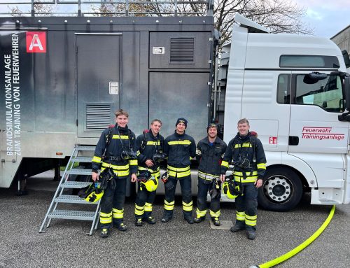 AT40 Heißausbildung in gasbefeuerter Übungsanlage
