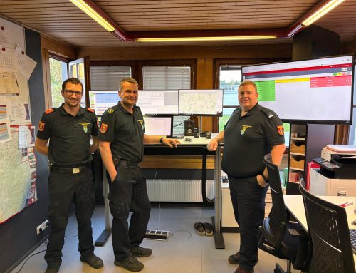 Alarmzentrale Scheibbs im Echtbetrieb