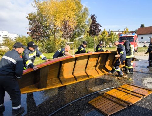 Zillenfahrer beendeten die Saison mit einer besonderen Übung